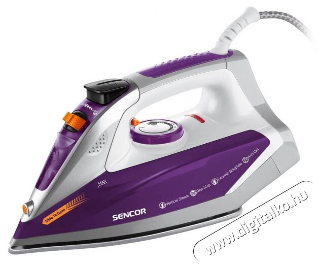 Sencor SSI 8710VT gőz&ouml;lős vasal&oacute; H&aacute;ztart&aacute;s / Otthon / K&uuml;lt&eacute;r - Vasal&oacute; - Vasal&oacute; - 336107