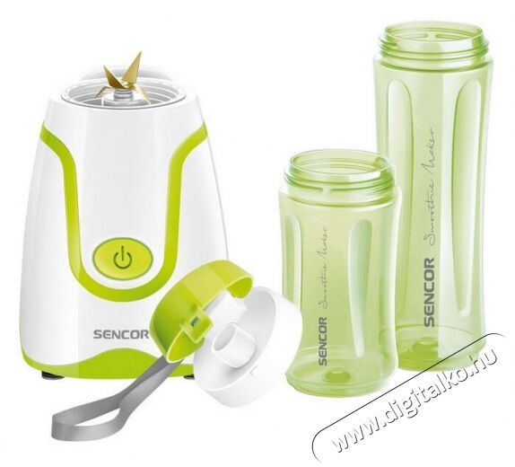 Sencor SBL 2211GR Smoothie Mixer - z&ouml;ld Konyhai term&eacute;kek - Konyhai kisg&eacute;p (elők&eacute;sz&iacute;t&eacute;s / feldolgoz&aacute;s) - Turmixg&eacute;p - 342542