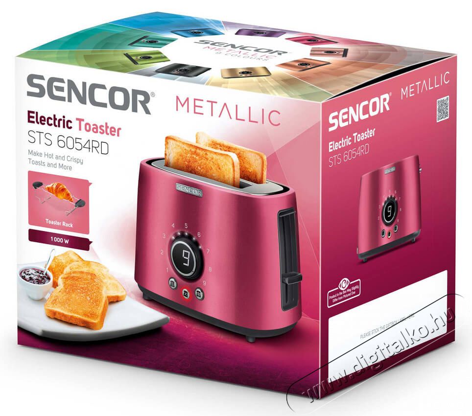Sencor STS 6054RD keny&eacute;rpir&iacute;t&oacute; - piros Konyhai term&eacute;kek - Konyhai kisg&eacute;p (s&uuml;t&eacute;s / főz&eacute;s / hűt&eacute;s / &eacute;telk&eacute;sz&iacute;t&eacute;s) - Keny&eacute;rpir&iacute;t&oacute; - 336113