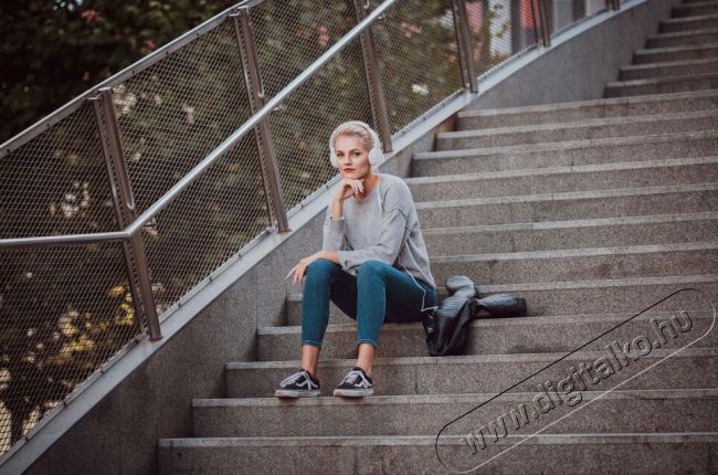 Sencor SEP 432 F&uuml;lhallgat&oacute; - feh&eacute;r Audio-Video / Hifi / Multim&eacute;dia - F&uuml;l &eacute;s Fejhallgat&oacute;k - Fejhallgat&oacute; mikrofonnal / headset - 372188