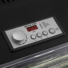 Sencor SFD 6601BK Aszal&oacute;g&eacute;p Konyhai term&eacute;kek - Konyhai kisg&eacute;p (s&uuml;t&eacute;s / főz&eacute;s / hűt&eacute;s / &eacute;telk&eacute;sz&iacute;t&eacute;s) - Gy&uuml;m&ouml;lcsaszal&oacute; - 371790
