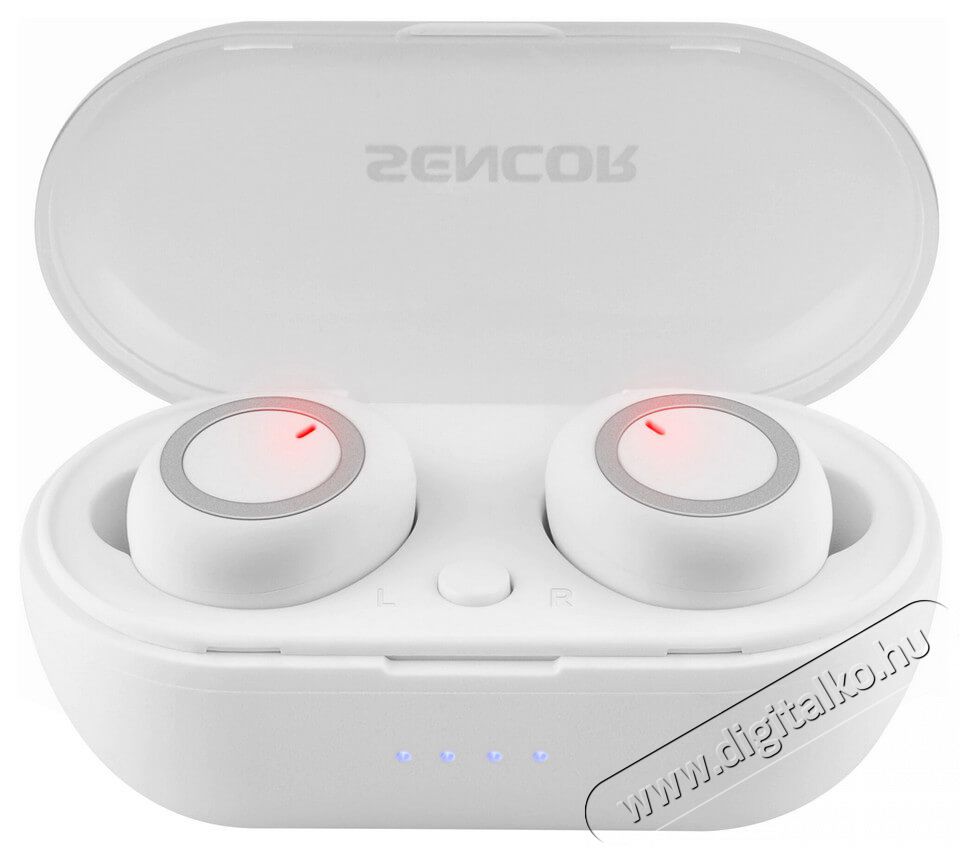 Sencor SEP 510BT WH TWS f&uuml;lhallgat&oacute; - feh&eacute;r Audio-Video / Hifi / Multim&eacute;dia - F&uuml;l &eacute;s Fejhallgat&oacute;k - F&uuml;lhallgat&oacute; mikrofonnal / headset - 372189
