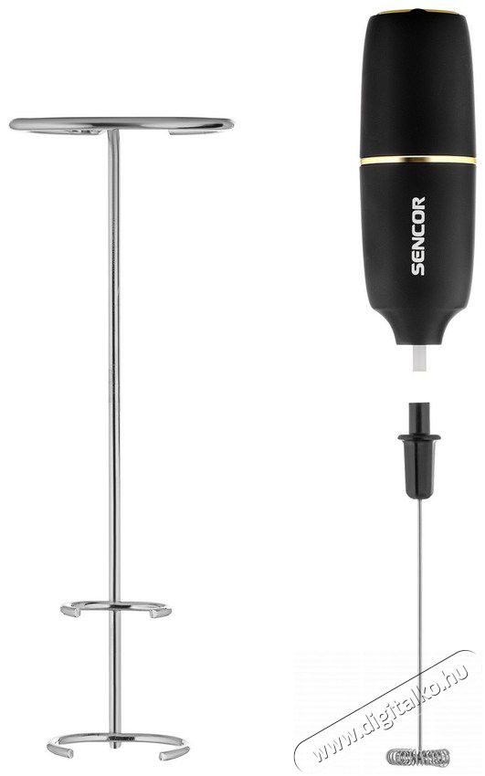 Sencor SMF 1010BK Tejhabos&iacute;t&oacute; Konyhai term&eacute;kek - K&aacute;v&eacute;főző / k&aacute;v&eacute;&ouml;rlő / kieg&eacute;sz&iacute;tő - Tejhabos&iacute;t&oacute; - 371801