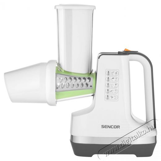 Sencor SSG 4500WH Elektromos szeletelő - feh&eacute;r Konyhai term&eacute;kek - Konyhai kisg&eacute;p (elők&eacute;sz&iacute;t&eacute;s / feldolgoz&aacute;s) - Szeletelő / reszelő g&eacute;p - 371807
