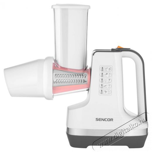 Sencor SSG 4500WH Elektromos szeletelő - feh&eacute;r Konyhai term&eacute;kek - Konyhai kisg&eacute;p (elők&eacute;sz&iacute;t&eacute;s / feldolgoz&aacute;s) - Szeletelő / reszelő g&eacute;p - 371807