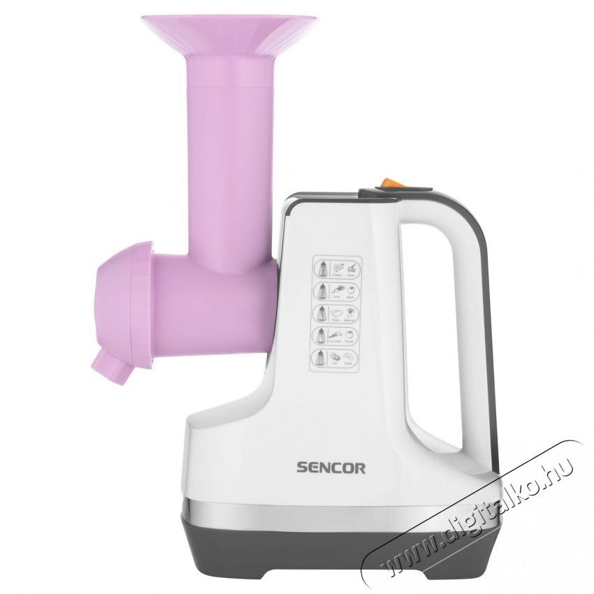 Sencor SSG 4500WH Elektromos szeletelő - feh&eacute;r Konyhai term&eacute;kek - Konyhai kisg&eacute;p (elők&eacute;sz&iacute;t&eacute;s / feldolgoz&aacute;s) - Szeletelő / reszelő g&eacute;p - 371807