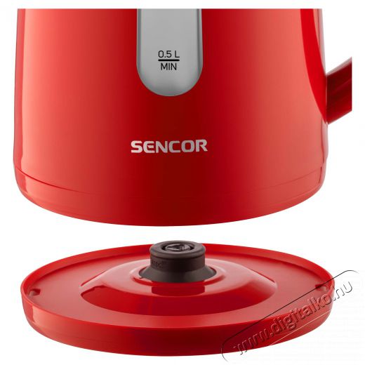Sencor SWK 1704RD V&iacute;zforral&oacute; 1.7L - piros Konyhai term&eacute;kek - V&iacute;zforral&oacute; / teafőző - 371817