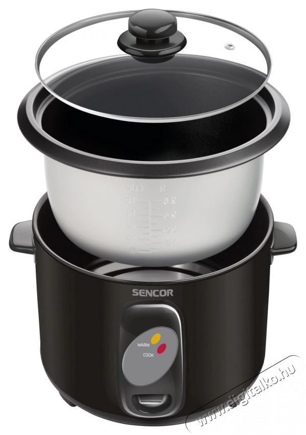 Sencor SRM 1001BK rizsfőző Konyhai term&eacute;kek - Konyhai kisg&eacute;p (s&uuml;t&eacute;s / főz&eacute;s / hűt&eacute;s / &eacute;telk&eacute;sz&iacute;t&eacute;s) - Rizsfőző - 371803
