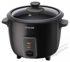 Sencor SRM 0601BK rizsfőző Konyhai termékek - Konyhai kisgép (sütés / főzés / hűtés / ételkészítés) - Rizsfőző - 371802