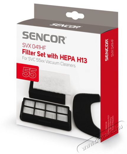 Sencor SVX 041HF HEPA szűrő k. SVC 55x H&aacute;ztart&aacute;s / Otthon / K&uuml;lt&eacute;r - Porsz&iacute;v&oacute; / takar&iacute;t&oacute;g&eacute;p - Szűrő - 364636