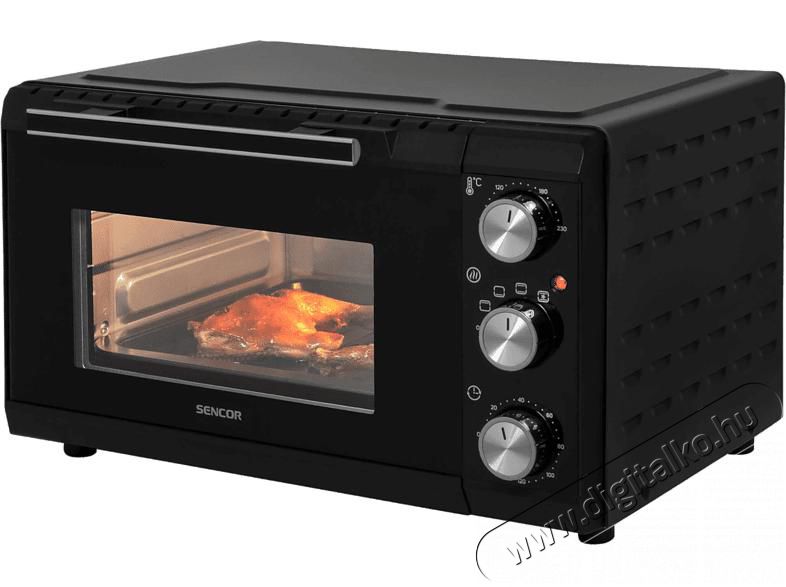 Sencor SEO 2000BK mini s&uuml;tő Konyhai term&eacute;kek - S&uuml;tő-főzőlap, tűzhely (szabadon&aacute;ll&oacute;) - Mini s&uuml;tő / mini grill / mini konyha - 376718