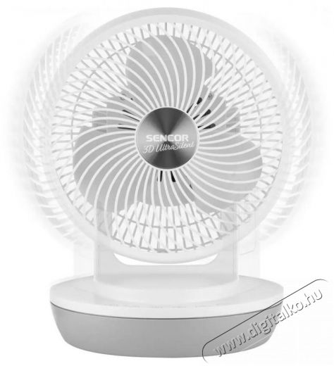 Sencor SFE 2340WH asztali ventil&aacute;tor H&aacute;ztart&aacute;s / Otthon / K&uuml;lt&eacute;r - Ventil&aacute;tor / L&eacute;gkondicion&aacute;l&oacute; - Asztali ventil&aacute;tor - 376730