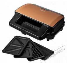 Sencor SSM 9976GD 4in1 szendvicss&uuml;tő Konyhai term&eacute;kek - Konyhai kisg&eacute;p (s&uuml;t&eacute;s / főz&eacute;s / hűt&eacute;s / &eacute;telk&eacute;sz&iacute;t&eacute;s) - Melegszendvics / gofri s&uuml;tő - 376839