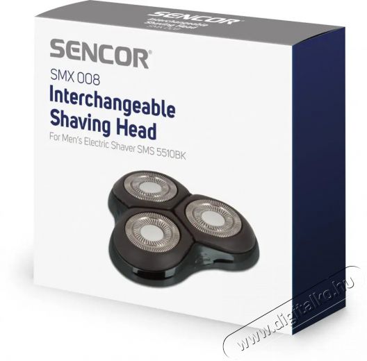 Sencor SMX 008 borotvafej SMS 5510 Sz&eacute;ps&eacute;g&aacute;pol&aacute;s / Eg&eacute;szs&eacute;g - Szőrtelen&iacute;tő / borotva - F&eacute;rfi szőrtelen&iacute;tő kieg&eacute;sz&iacute;tő - 376803