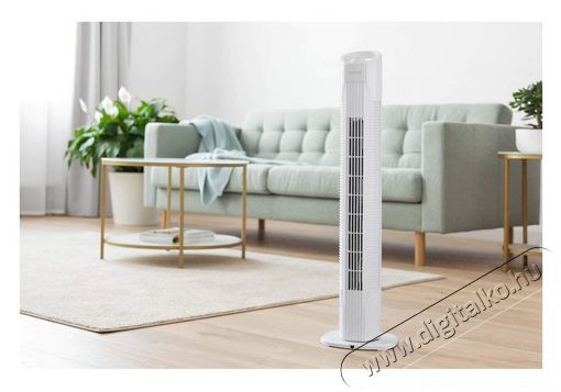 Sencor SFT 3107WH oszlop ventil&aacute;tor - feh&eacute;r H&aacute;ztart&aacute;s / Otthon / K&uuml;lt&eacute;r - Ventil&aacute;tor / L&eacute;gkondicion&aacute;l&oacute; - &Aacute;ll&oacute; / padl&oacute; ventil&aacute;tor - 376736