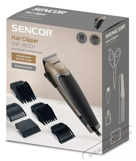 Sencor SHP 460CH hajny&iacute;r&oacute; Sz&eacute;ps&eacute;g&aacute;pol&aacute;s / Eg&eacute;szs&eacute;g - Haj&aacute;pol&aacute;s - Haj / szak&aacute;ll v&aacute;g&oacute;, ny&iacute;r&oacute; - 376762
