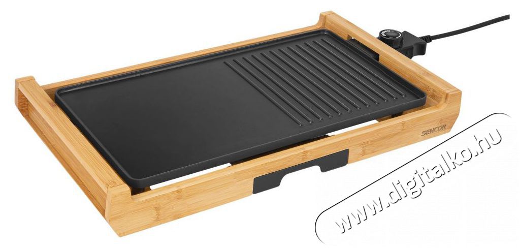 Sencor SBG 206BK elektromos grills&uuml;tő Konyhai term&eacute;kek - Konyhai kisg&eacute;p (s&uuml;t&eacute;s / főz&eacute;s / hűt&eacute;s / &eacute;telk&eacute;sz&iacute;t&eacute;s) - Kontakt grill s&uuml;tő / s&uuml;tőlap - 380427