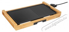 Sencor SBG 206BK elektromos grillsütő Konyhai termékek - Konyhai kisgép (sütés / főzés / hűtés / ételkészítés) - Kontakt grill sütő / sütőlap - 380427