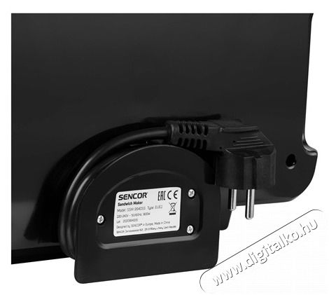 Sencor SSM 9976GD 4in1 szendvicss&uuml;tő Konyhai term&eacute;kek - Konyhai kisg&eacute;p (s&uuml;t&eacute;s / főz&eacute;s / hűt&eacute;s / &eacute;telk&eacute;sz&iacute;t&eacute;s) - Melegszendvics / gofri s&uuml;tő - 376839