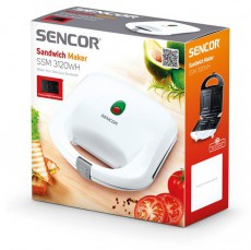 Sencor SSM 3120WH szendvics s&uuml;tő Konyhai term&eacute;kek - Konyhai kisg&eacute;p (s&uuml;t&eacute;s / főz&eacute;s / hűt&eacute;s / &eacute;telk&eacute;sz&iacute;t&eacute;s) - Melegszendvics / gofri s&uuml;tő - 329097