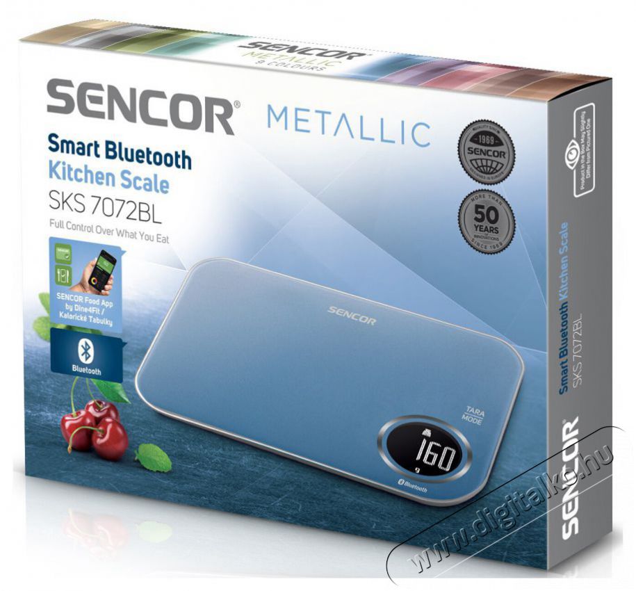 Sencor SKS 7072BL Smart konyhai m&eacute;rleg - K&eacute;k Konyhai term&eacute;kek - Konyhai m&eacute;rleg - 400702