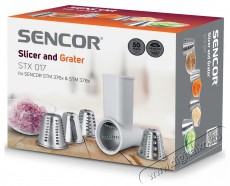 Sencor STX 017 Szeletelő, dar&aacute;l&oacute; STM 37x Konyhai term&eacute;kek - Konyhai kisg&eacute;p (elők&eacute;sz&iacute;t&eacute;s / feldolgoz&aacute;s) - Szeletelő / reszelő g&eacute;p - 400746