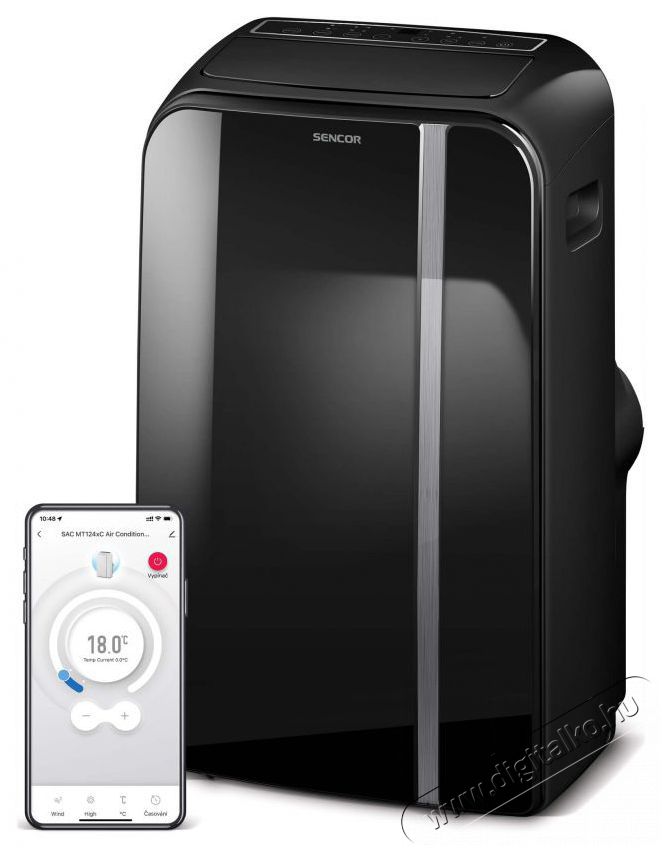 Sencor SAC MT1241C Mobil kl&iacute;ma H&aacute;ztart&aacute;s / Otthon / K&uuml;lt&eacute;r - Ventil&aacute;tor / L&eacute;gkondicion&aacute;l&oacute; - Mobil kl&iacute;ma - 400619