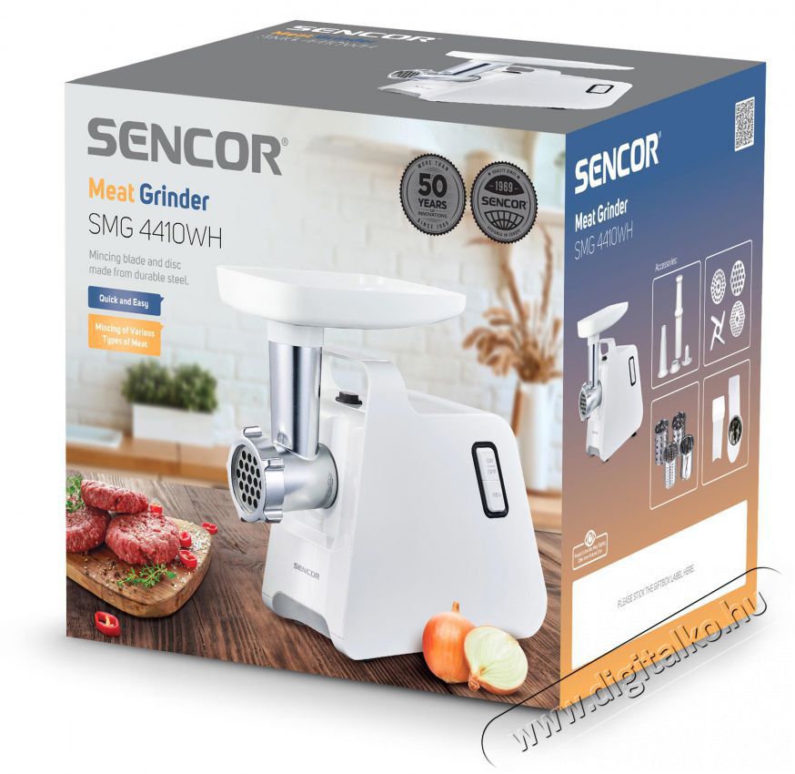 Sencor SMG 4410WH H&uacute;sdar&aacute;l&oacute; Konyhai term&eacute;kek - Konyhai kisg&eacute;p (elők&eacute;sz&iacute;t&eacute;s / feldolgoz&aacute;s) - H&uacute;sdar&aacute;l&oacute; - 400710