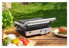 Sencor SBG 4010SS Kontakt grills&uuml;tő - Fekete-Ez&uuml;st Konyhai term&eacute;kek - Konyhai kisg&eacute;p (s&uuml;t&eacute;s / főz&eacute;s / hűt&eacute;s / &eacute;telk&eacute;sz&iacute;t&eacute;s) - Kontakt grill s&uuml;tő / s&uuml;tőlap - 400627