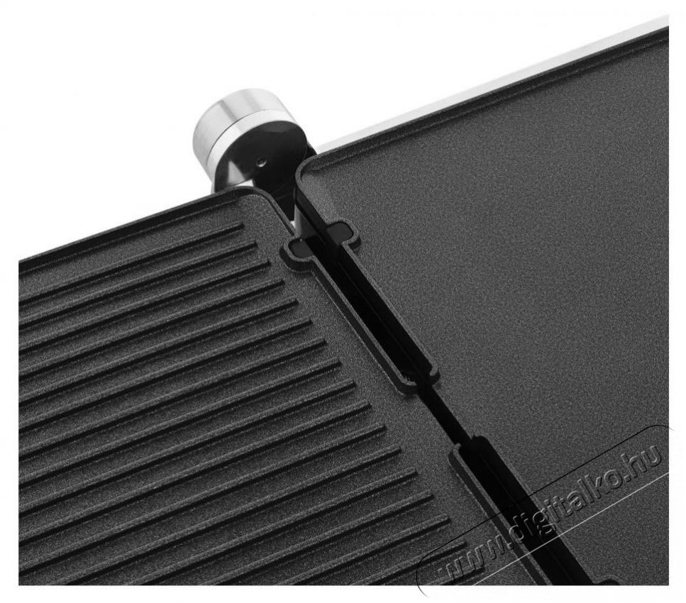 Sencor SBG 4010SS Kontakt grills&uuml;tő - Fekete-Ez&uuml;st Konyhai term&eacute;kek - Konyhai kisg&eacute;p (s&uuml;t&eacute;s / főz&eacute;s / hűt&eacute;s / &eacute;telk&eacute;sz&iacute;t&eacute;s) - Kontakt grill s&uuml;tő / s&uuml;tőlap - 400627