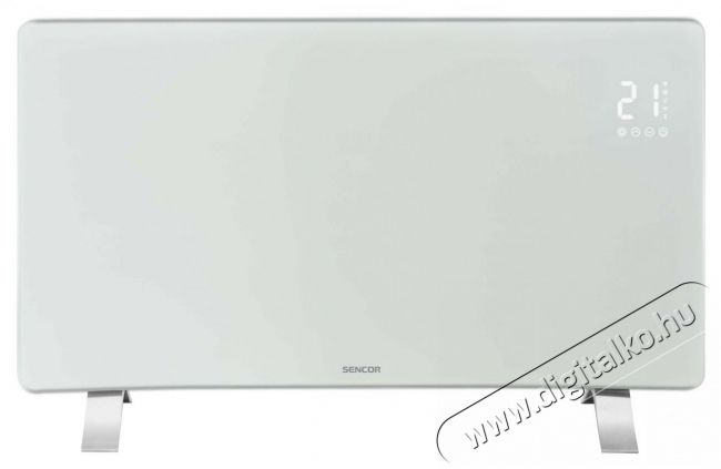 Sencor SCF 4740WH Elektromos konvektor - Fekete H&aacute;ztart&aacute;s / Otthon / K&uuml;lt&eacute;r - Fűt&eacute;s - Konvektor - 400637