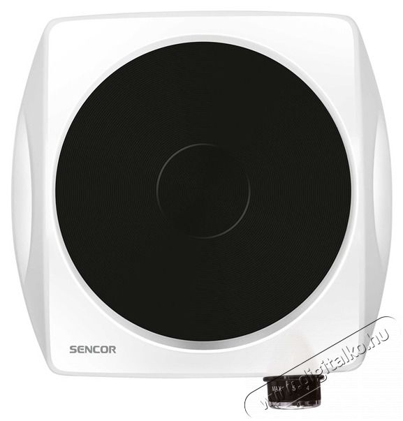 Sencor SCP 1503WH-EUE4 elektromos főzőlap - feh&eacute;r Konyhai term&eacute;kek - S&uuml;tő-főzőlap, tűzhely (szabadon&aacute;ll&oacute;) - Elektromos főzőlap (szabadon&aacute;ll&oacute;) - 432954