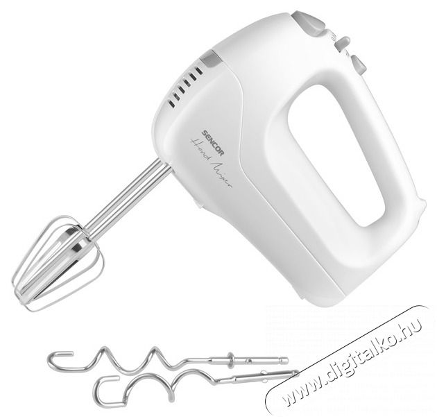 Sencor SHM 5400WH K&eacute;zi mixer Konyhai term&eacute;kek - Konyhai kisg&eacute;p (elők&eacute;sz&iacute;t&eacute;s / feldolgoz&aacute;s) - K&eacute;zi mixer - 400676