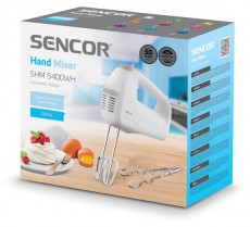 Sencor SHM 5400WH K&eacute;zi mixer Konyhai term&eacute;kek - Konyhai kisg&eacute;p (elők&eacute;sz&iacute;t&eacute;s / feldolgoz&aacute;s) - K&eacute;zi mixer - 400676
