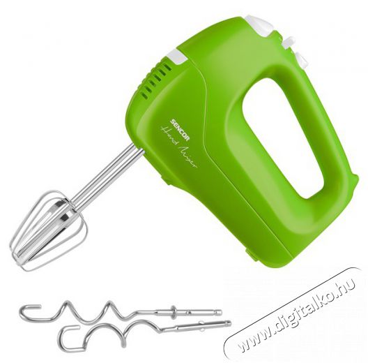 Sencor SHM 5401GR K&eacute;zi mixer - z&ouml;ld  Konyhai term&eacute;kek - Konyhai kisg&eacute;p (elők&eacute;sz&iacute;t&eacute;s / feldolgoz&aacute;s) - K&eacute;zi mixer - 400677