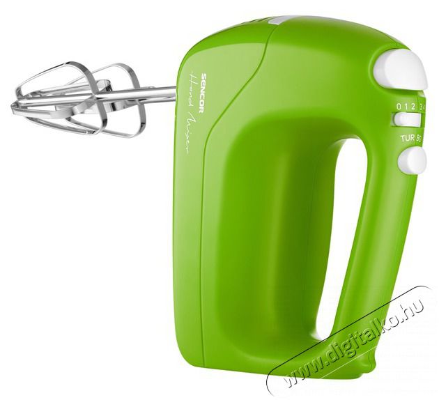 Sencor SHM 5401GR K&eacute;zi mixer - z&ouml;ld  Konyhai term&eacute;kek - Konyhai kisg&eacute;p (elők&eacute;sz&iacute;t&eacute;s / feldolgoz&aacute;s) - K&eacute;zi mixer - 400677