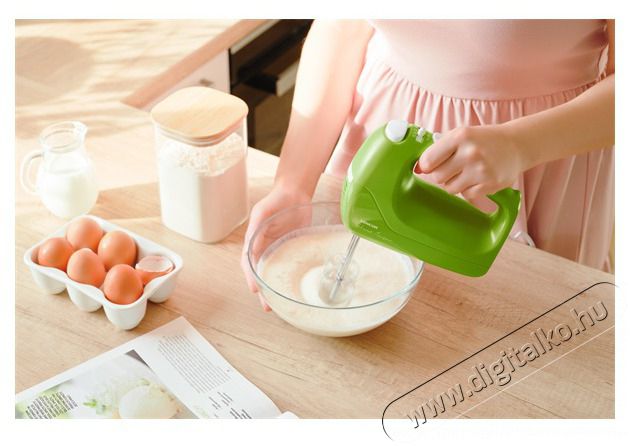 Sencor SHM 5401GR K&eacute;zi mixer - z&ouml;ld  Konyhai term&eacute;kek - Konyhai kisg&eacute;p (elők&eacute;sz&iacute;t&eacute;s / feldolgoz&aacute;s) - K&eacute;zi mixer - 400677
