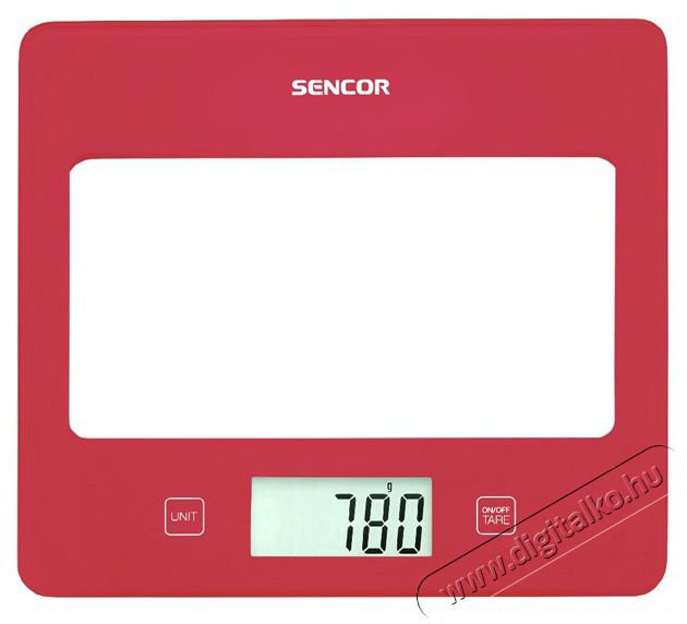 Sencor SKS 5034RD Konyhai m&eacute;rleg Konyhai term&eacute;kek - Konyhai m&eacute;rleg - 400694