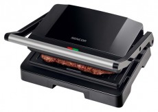 Sencor SBG 2070SS Kontakt, Pannini Grill - Fekete Konyhai term&eacute;kek - Konyhai kisg&eacute;p (s&uuml;t&eacute;s / főz&eacute;s / hűt&eacute;s / &eacute;telk&eacute;sz&iacute;t&eacute;s) - Kontakt grill s&uuml;tő / s&uuml;tőlap - 400625
