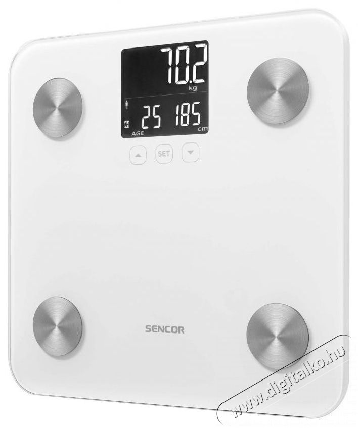 Sencor SBS 6025WH Szem&eacute;lym&eacute;rleg Sz&eacute;ps&eacute;g&aacute;pol&aacute;s / Eg&eacute;szs&eacute;g - M&eacute;rleg - Szem&eacute;ly m&eacute;rleg - 451704