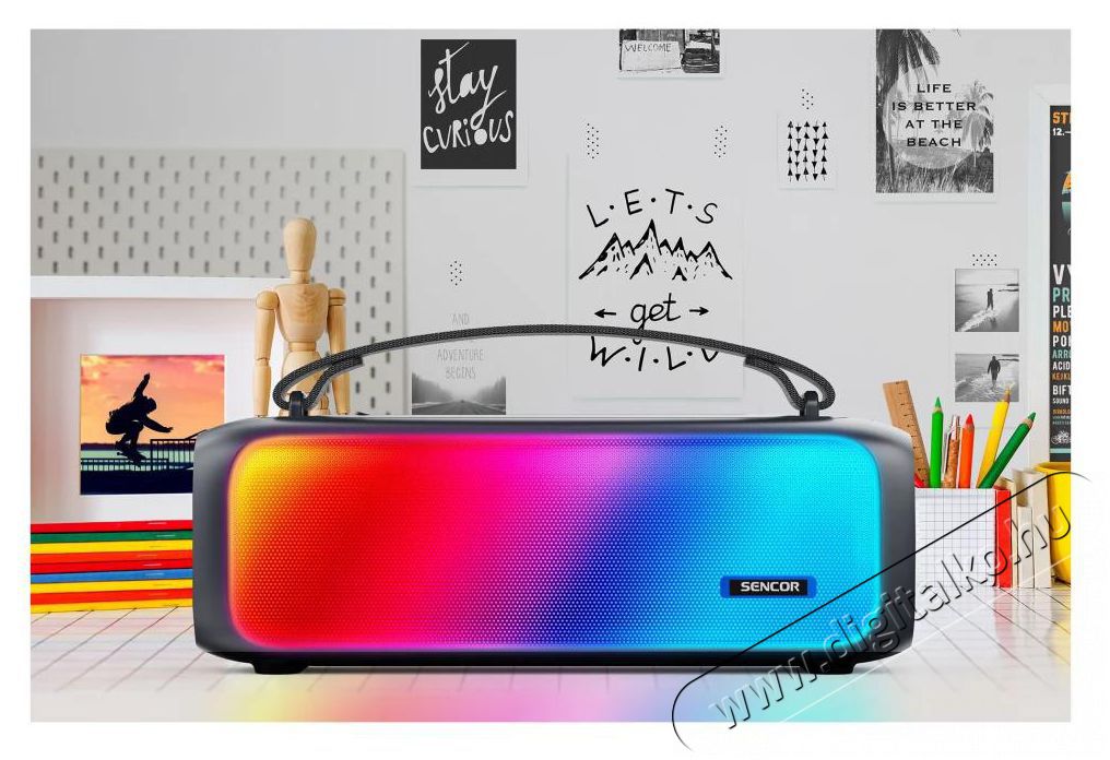 Sencor SSS 3000 KIDS LIGHT SPEAKER Audio-Video / Hifi / Multim&eacute;dia - Hordozhat&oacute;, vezet&eacute;k n&eacute;lk&uuml;li / bluetooth hangsug&aacute;rz&oacute; - Hordozhat&oacute;, vezet&eacute;k n&eacute;lk&uuml;li / bluetooth hangsug&aacute;rz&oacute; - 476553