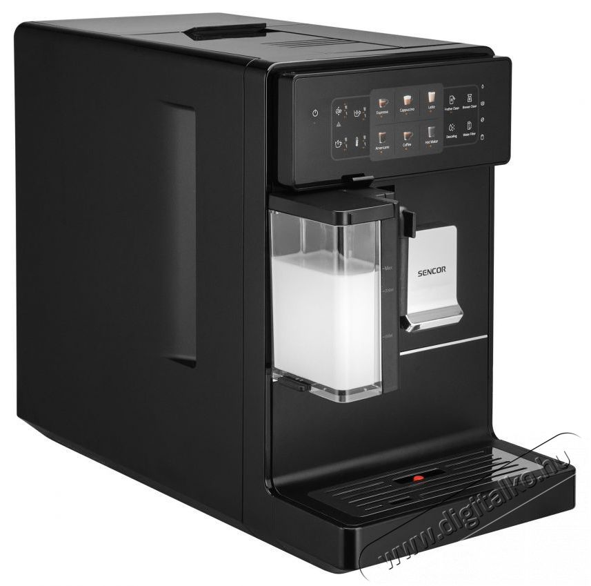 Sencor SES 9300BK Automatic Espresso Konyhai term&eacute;kek - K&aacute;v&eacute;főző / k&aacute;v&eacute;&ouml;rlő / kieg&eacute;sz&iacute;tő - Automata k&aacute;v&eacute;főző - 493375