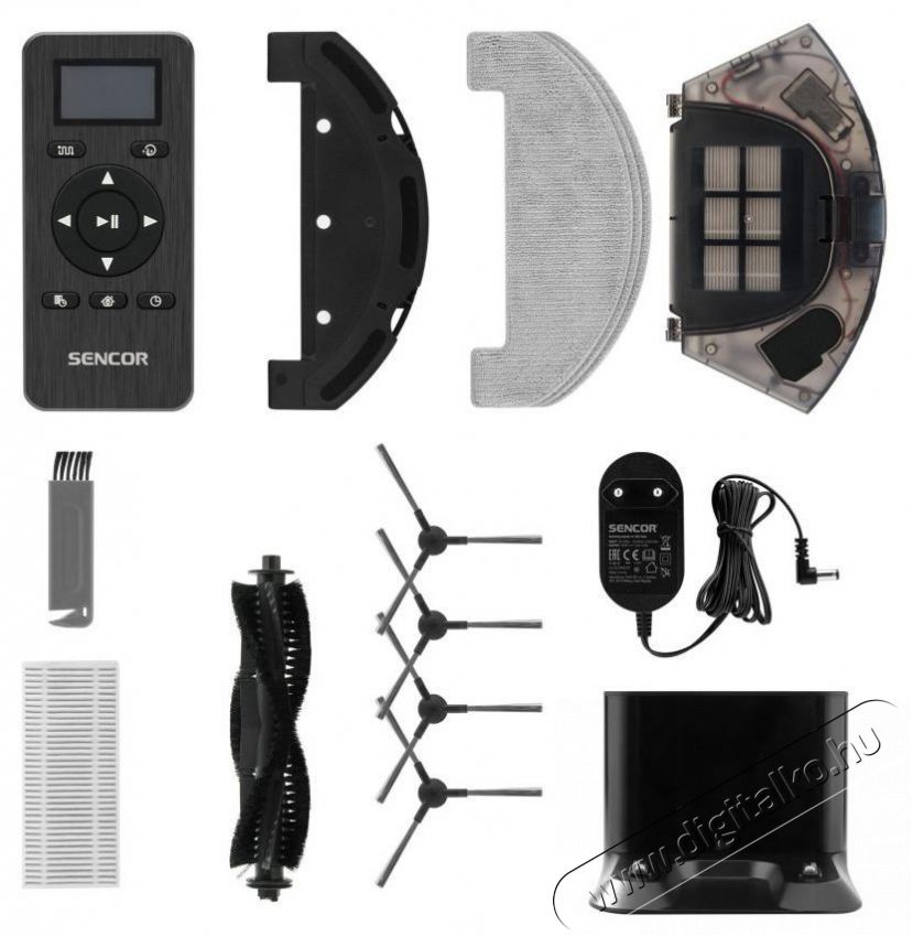 Sencor SRV 6450BK Robot Vacuum Cleaner H&aacute;ztart&aacute;s / Otthon / K&uuml;lt&eacute;r - Porsz&iacute;v&oacute; / takar&iacute;t&oacute;g&eacute;p - Robotporsz&iacute;v&oacute; - 493382