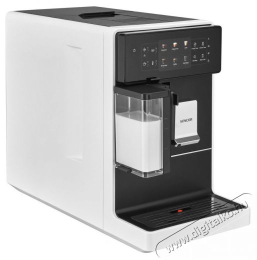 Sencor SES 9301WH Automatic Espresso k&aacute;v&eacute;főző Konyhai term&eacute;kek - K&aacute;v&eacute;főző / k&aacute;v&eacute;&ouml;rlő / kieg&eacute;sz&iacute;tő - Automata k&aacute;v&eacute;főző - 493376