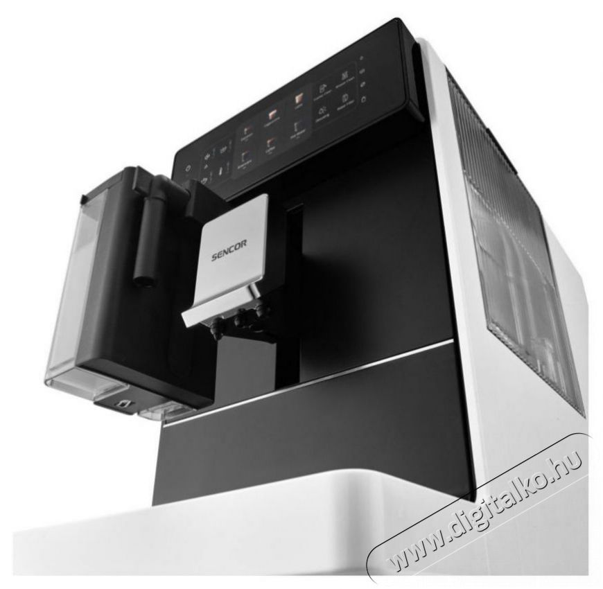 Sencor SES 9301WH Automatic Espresso k&aacute;v&eacute;főző Konyhai term&eacute;kek - K&aacute;v&eacute;főző / k&aacute;v&eacute;&ouml;rlő / kieg&eacute;sz&iacute;tő - Automata k&aacute;v&eacute;főző - 493376