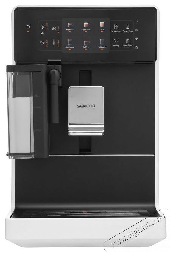 Sencor SES 9301WH Automatic Espresso k&aacute;v&eacute;főző Konyhai term&eacute;kek - K&aacute;v&eacute;főző / k&aacute;v&eacute;&ouml;rlő / kieg&eacute;sz&iacute;tő - Automata k&aacute;v&eacute;főző - 493376