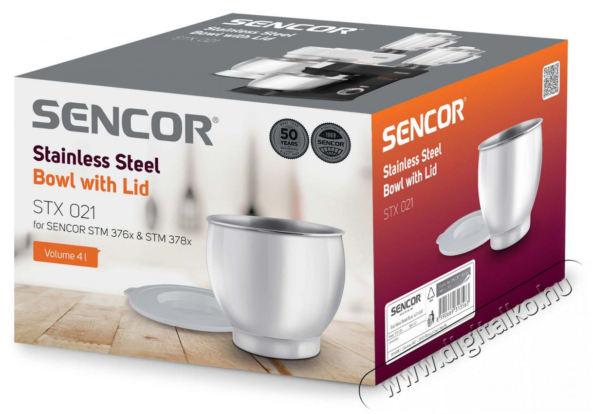 Sencor STX 021 Keverőt&aacute;l STM376/378x  Konyhai term&eacute;kek - Konyhai kisg&eacute;p kieg&eacute;sz&iacute;tő - Konyhai robotg&eacute;p kieg&eacute;sz&iacute;tő - 400750