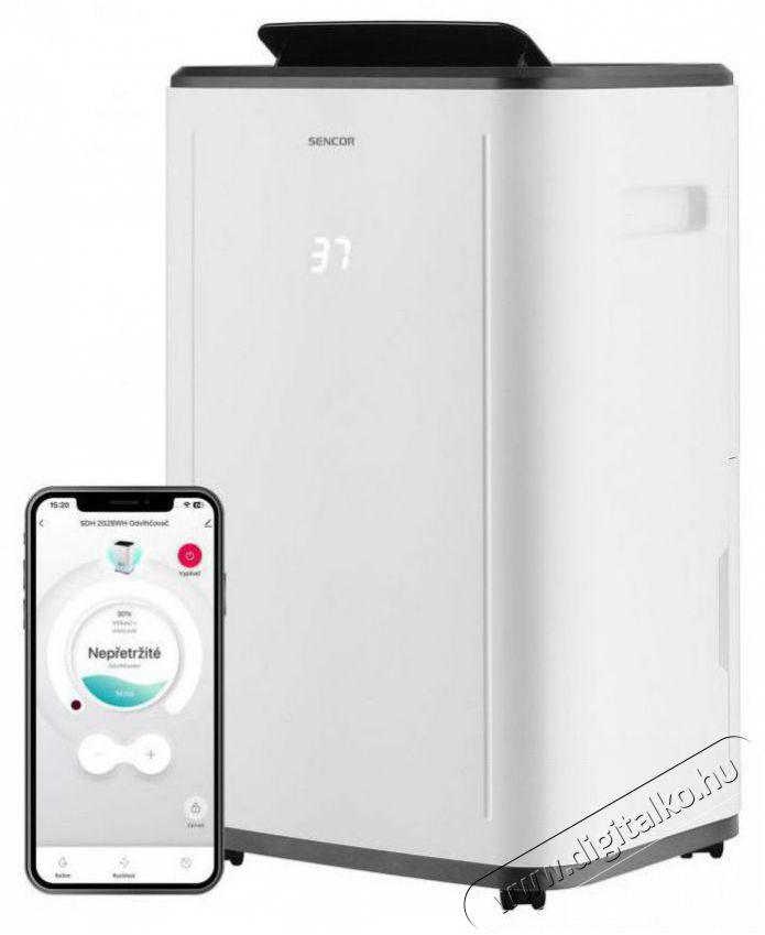 Sencor SDH 2028WH P&aacute;ramentes&iacute;tő Sz&eacute;ps&eacute;g&aacute;pol&aacute;s / Eg&eacute;szs&eacute;g - L&eacute;gtiszt&iacute;t&oacute; / p&aacute;r&aacute;s&iacute;t&oacute; / p&aacute;r&aacute;tlan&iacute;t&oacute; - P&aacute;ramentes&iacute;tő - 494469