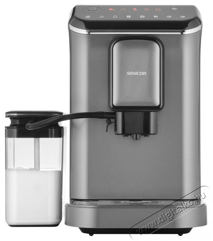 Sencor SES 8000BK Automata k&aacute;v&eacute;főző 1350W Konyhai term&eacute;kek - K&aacute;v&eacute;főző / k&aacute;v&eacute;&ouml;rlő / kieg&eacute;sz&iacute;tő - Automata k&aacute;v&eacute;főző - 493604