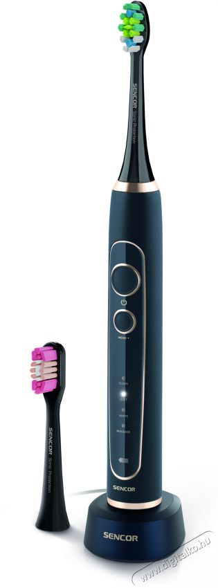 Sencor SOC 4200BL Elektromos fogkefe Sz&eacute;ps&eacute;g&aacute;pol&aacute;s / Eg&eacute;szs&eacute;g - Sz&aacute;j / fog &aacute;pol&aacute;s - Elektromos fogkefe - 492266